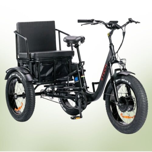 Triciclo elettrico con sedile